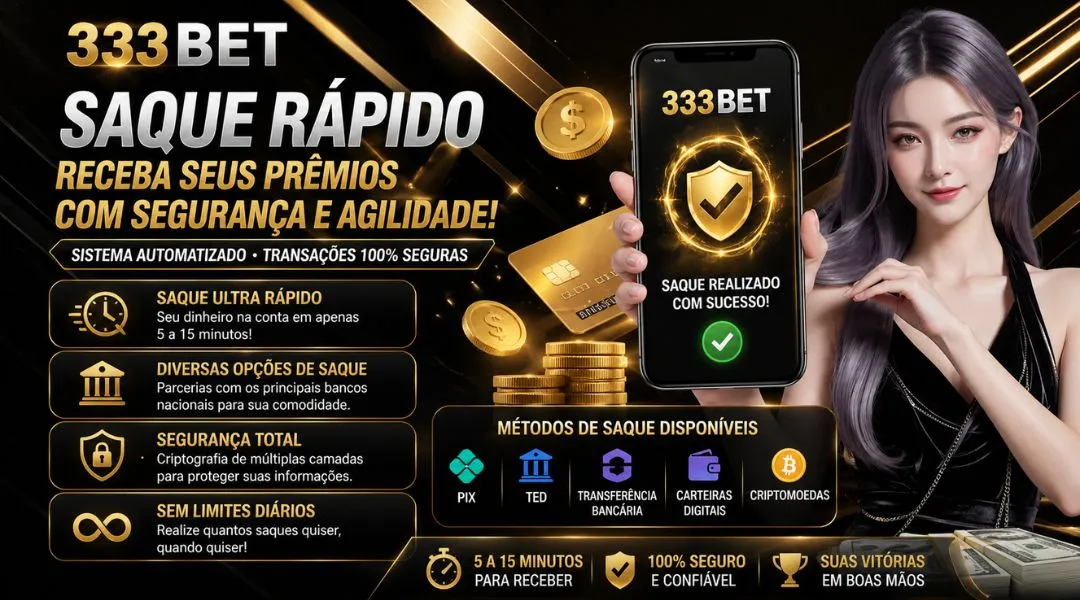 O saque é fácil e oferece grandes vantagens