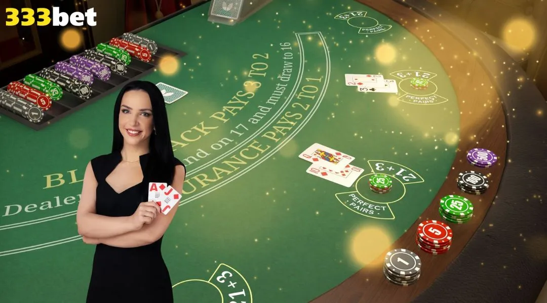 Vantagens do Blackjack ao Vivo na 333BET